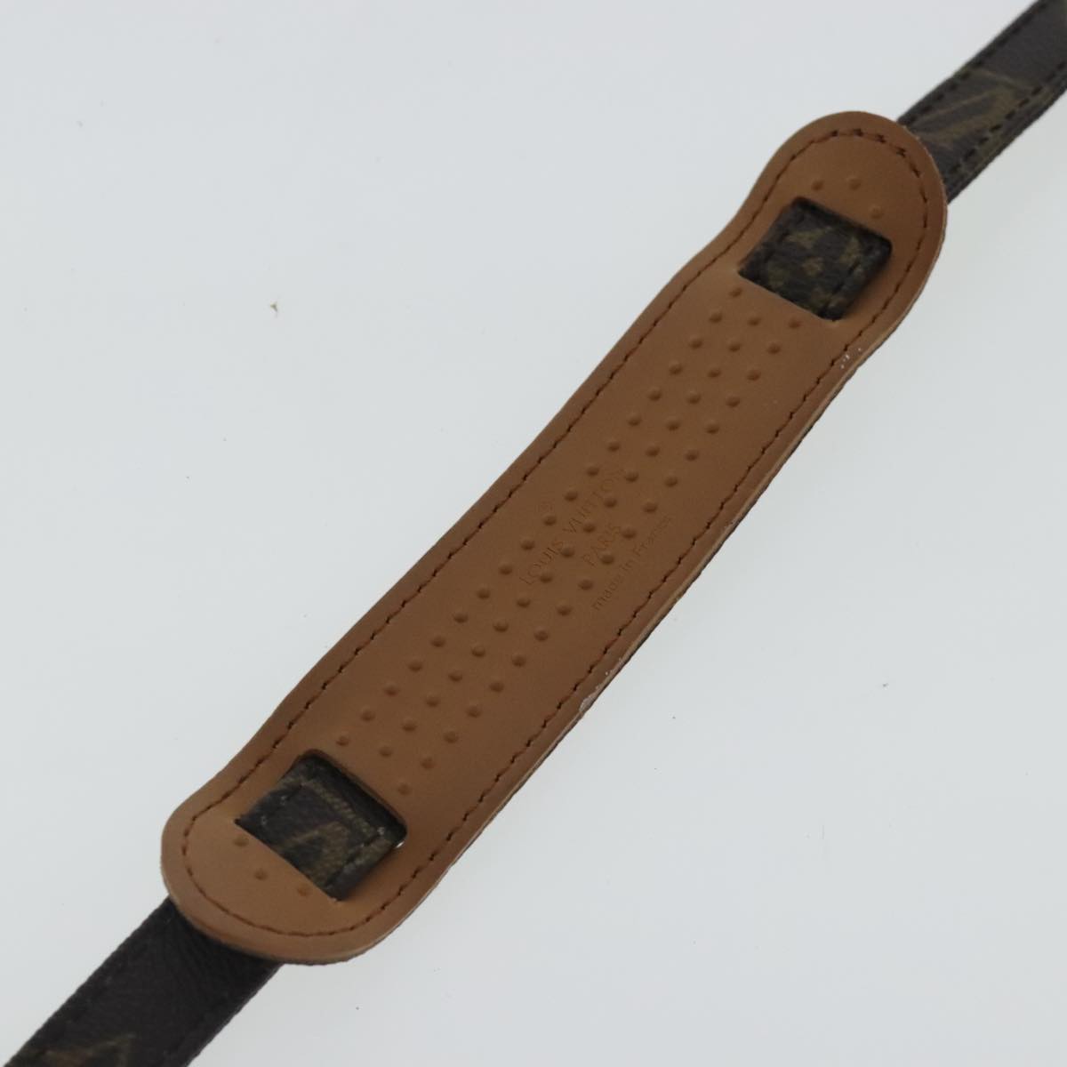 Louis Vuitton Shoulder Strap Brown Canvas Bag Jewelry