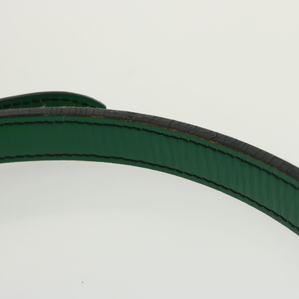 Louis Vuitton Noé Green Leather Shoulder Bag