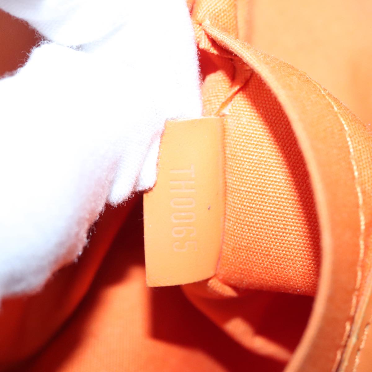 Louis Vuitton Mandala Orange Leather Shoulder Bag