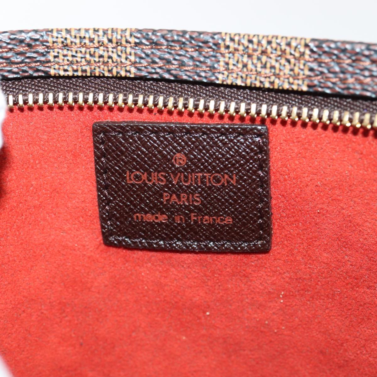 Louis Vuitton Trousse De Toilette Brown Canvas Clutch Bag