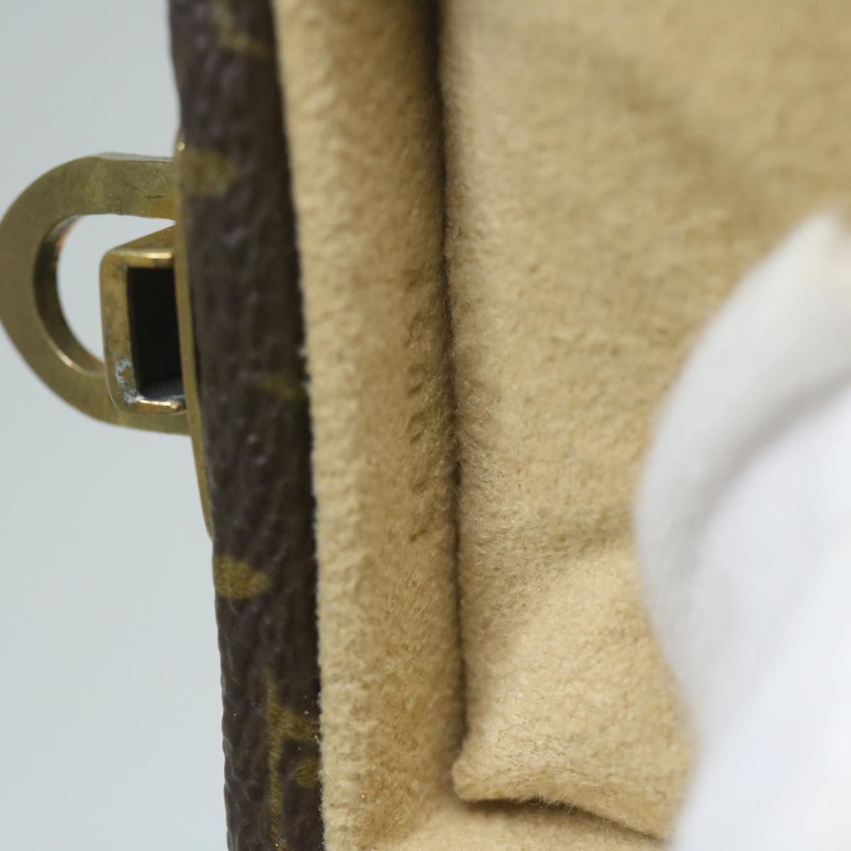 Louis Vuitton Jewelry Case Brown Canvas Jewelleryset Jewelry