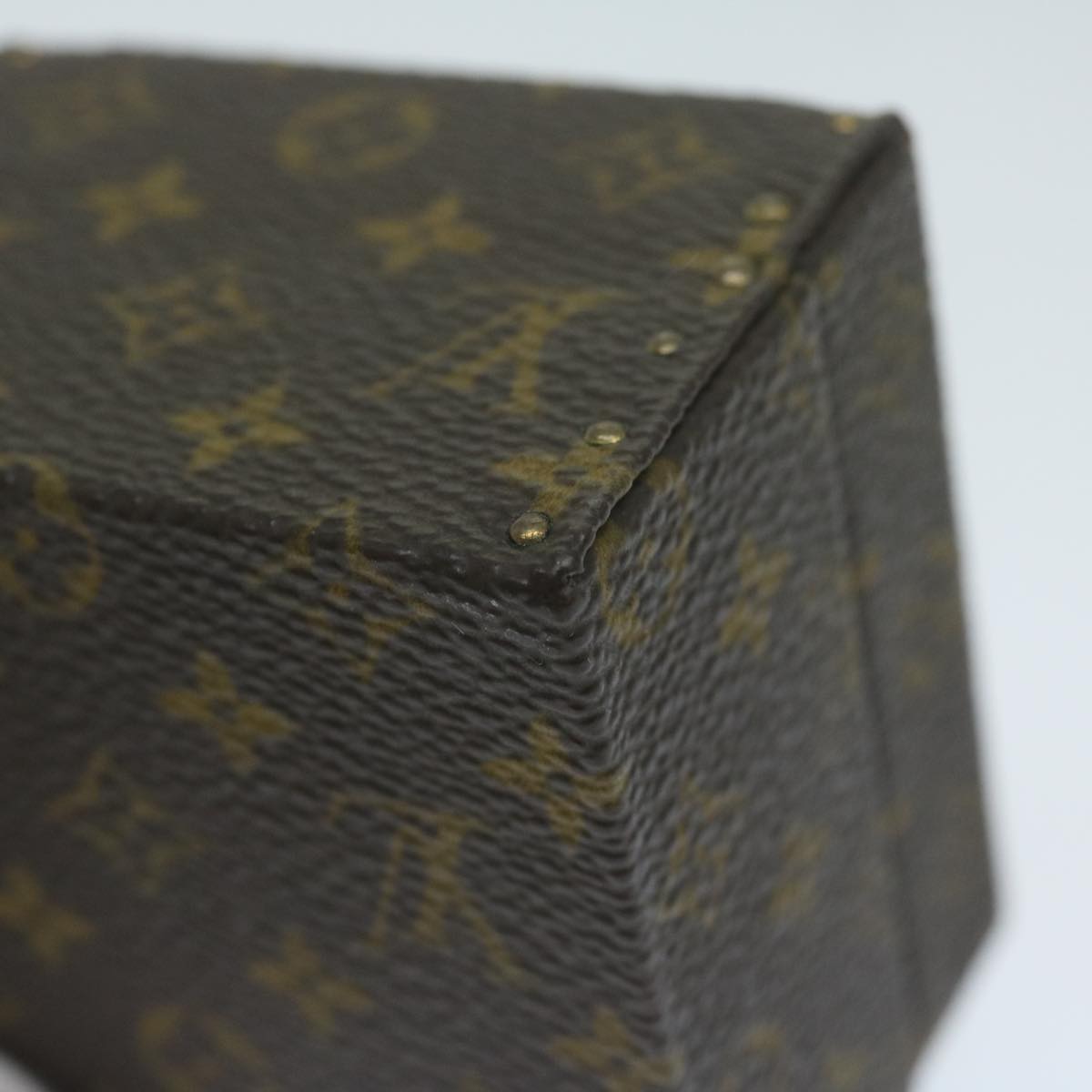 Louis Vuitton Jewelry Case Brown Canvas Jewelleryset Jewelry