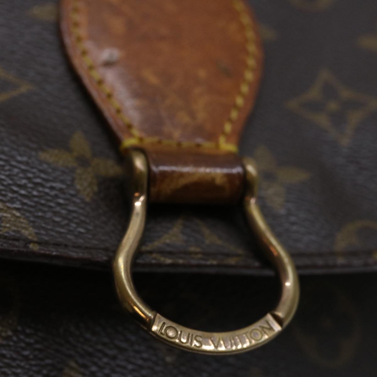 Louis Vuitton Saint Cloud Brown Canvas Shoulder Bag