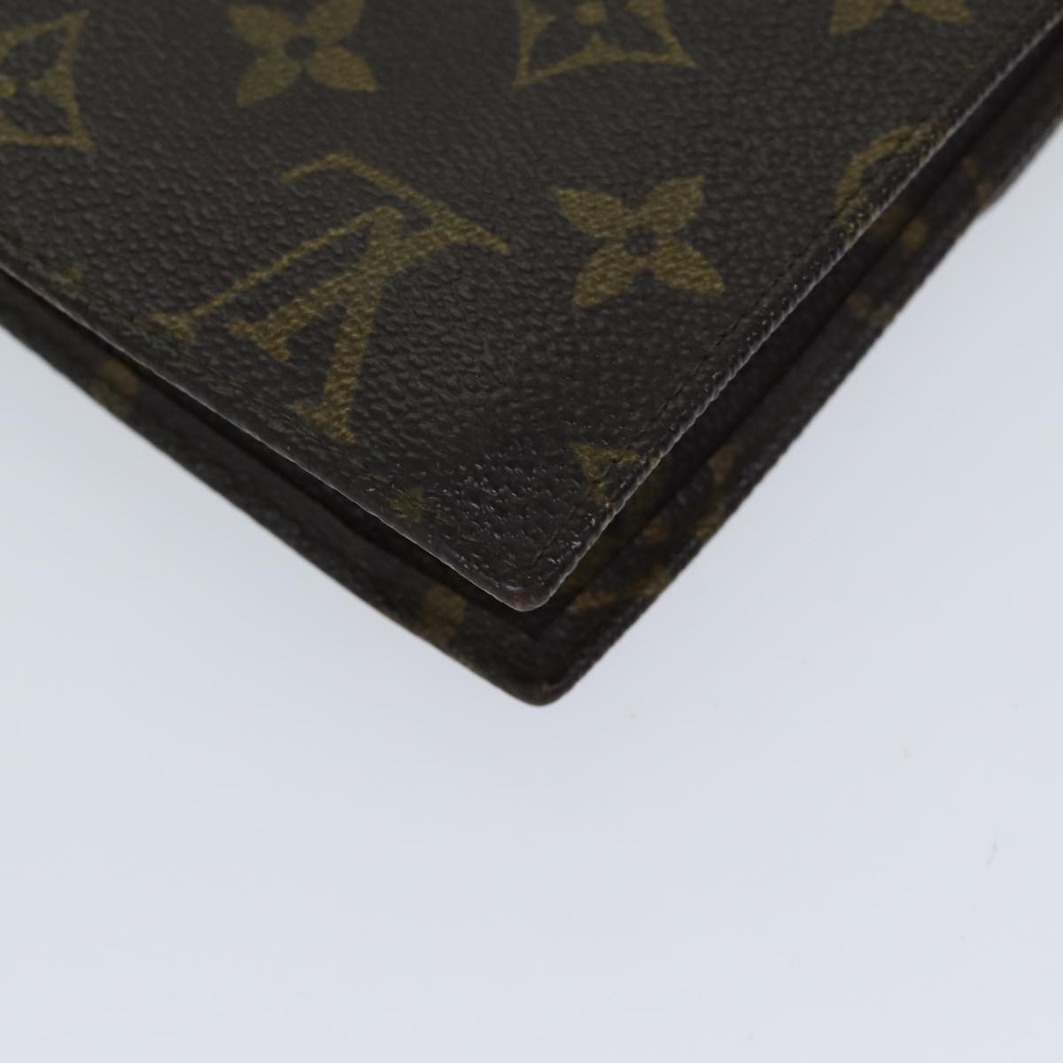 Louis Vuitton Pochette Rabat Brown Canvas Clutch Bag