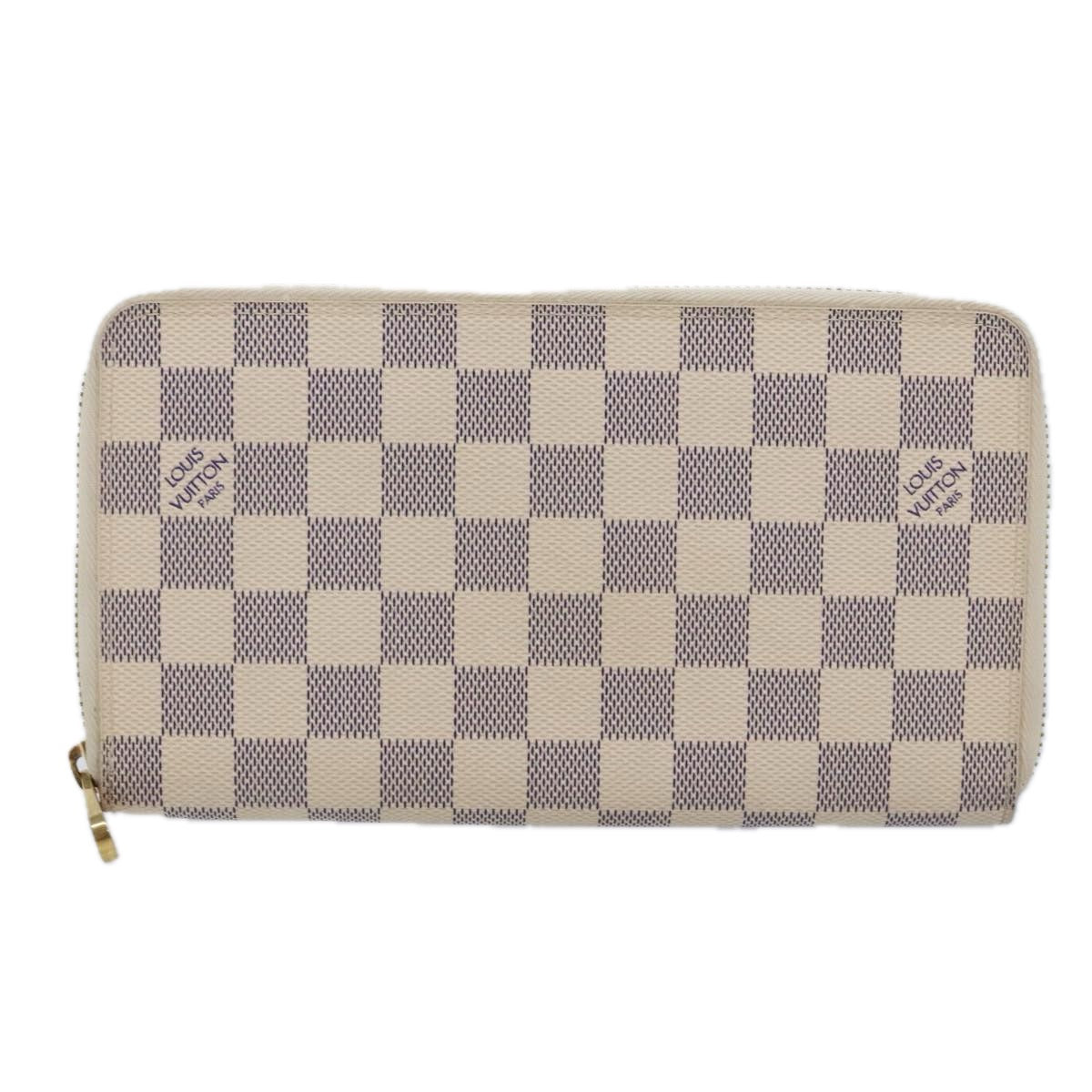 Louis Vuitton Organizer White Canvas Wallet