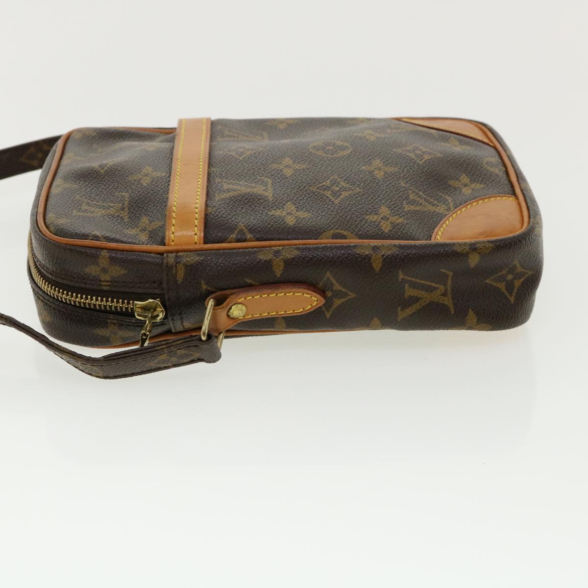 Louis Vuitton Danube Brown Canvas Shoulder Bag
