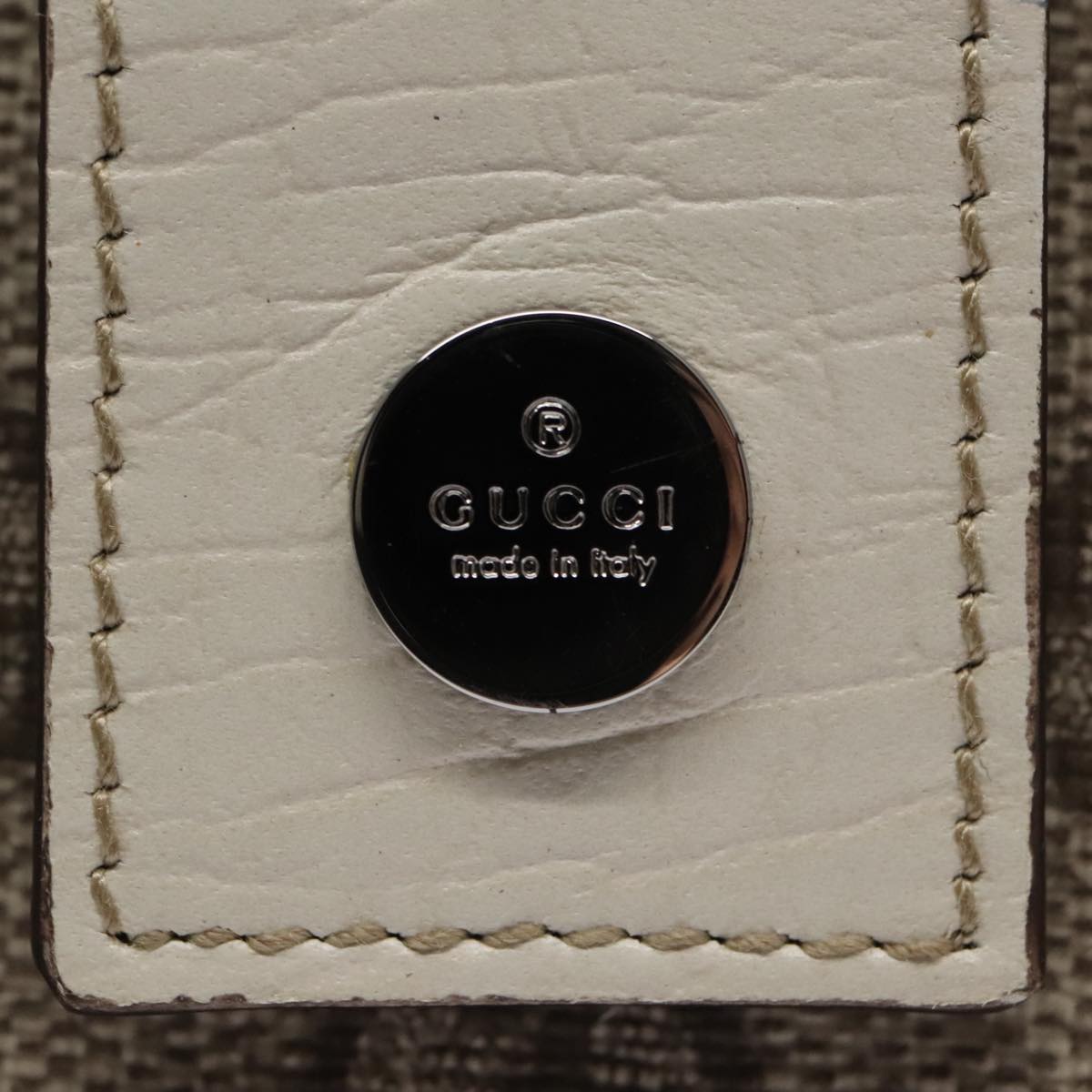 Gucci Beige Canvas Wallet