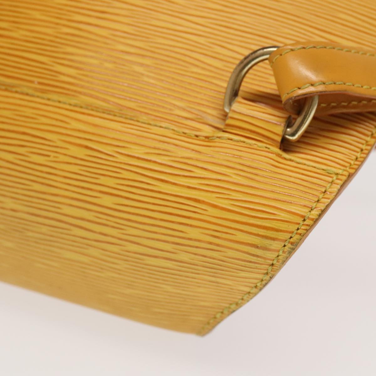Louis Vuitton Mabillon Yellow Leather Backpack Bag