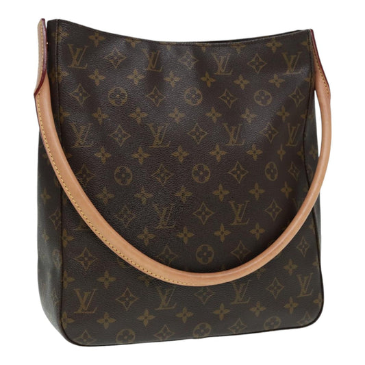 Louis Vuitton Looping Gm Brown Canvas Shoulder Bag