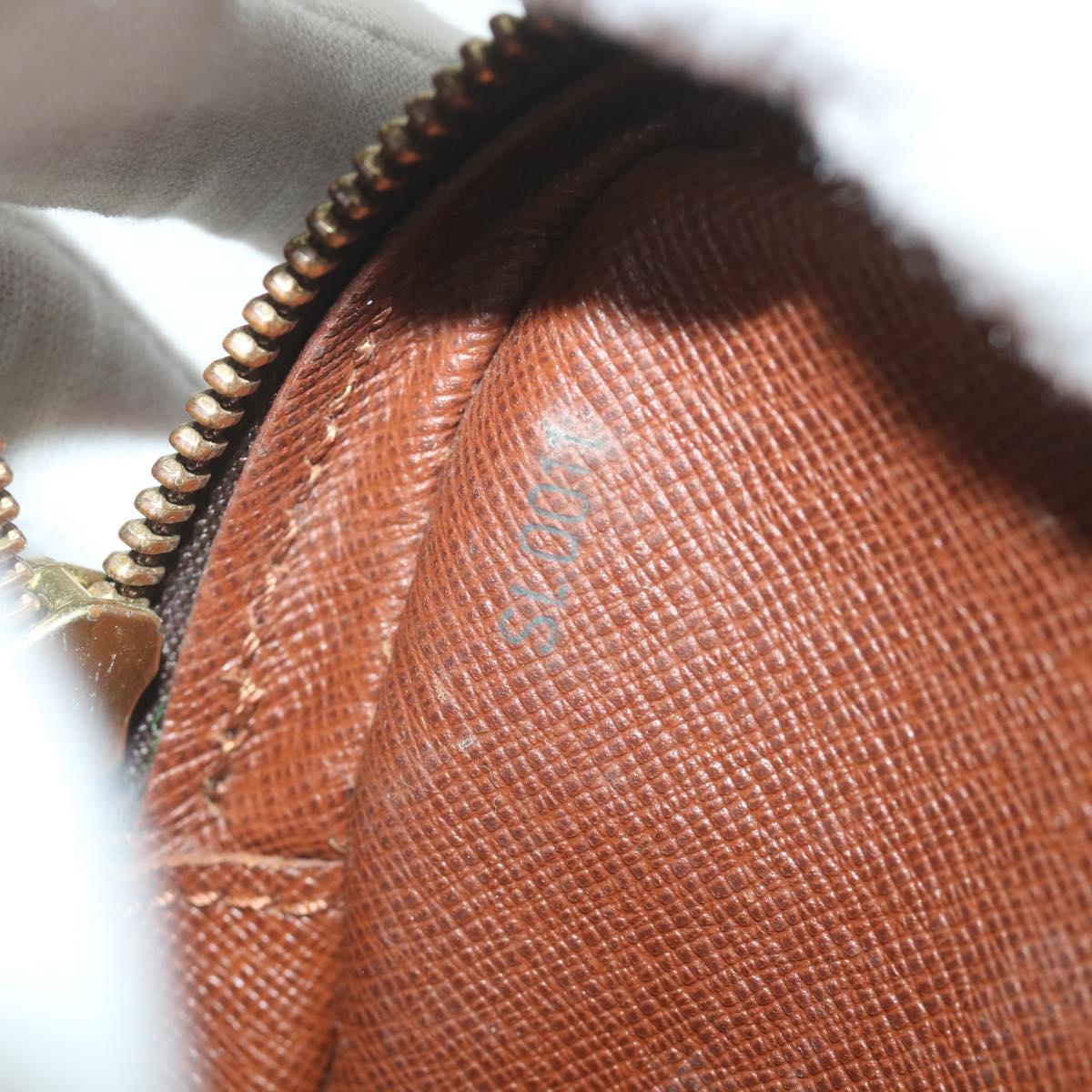 Louis Vuitton Danube Brown Canvas Shoulder Bag