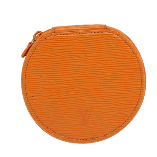 Louis Vuitton Ecrin Orange Leather Jewelleryset Jewelry ()