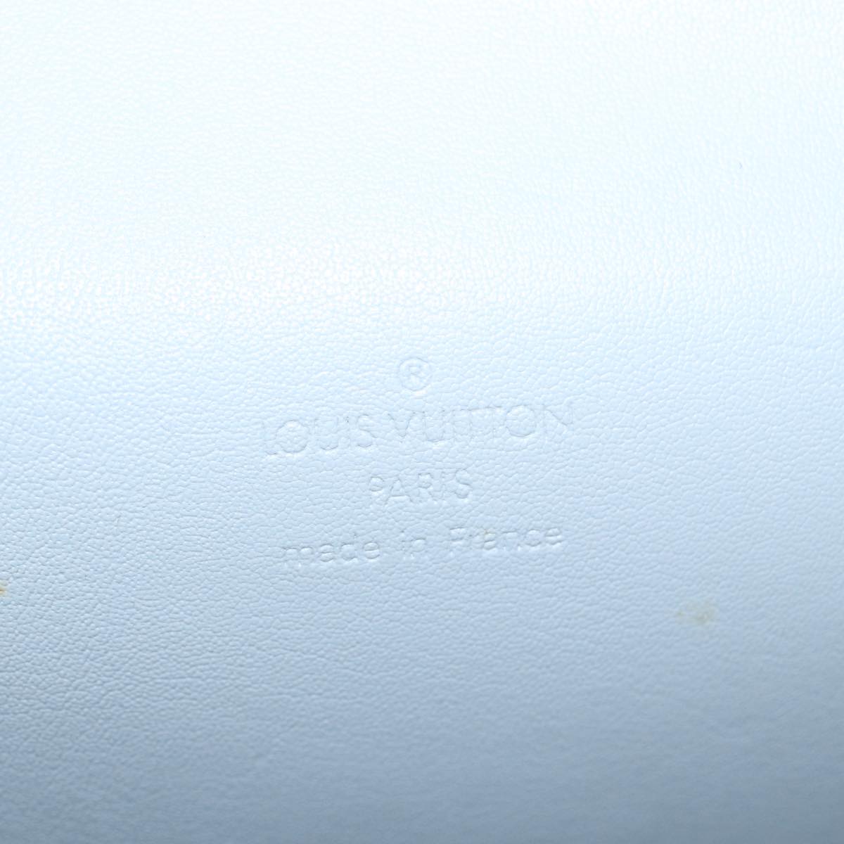 Louis Vuitton Spring Street Beige Patent Leather Handbag