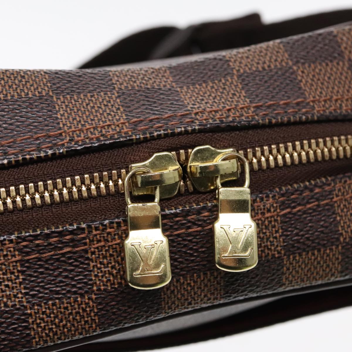 Louis Vuitton Olav Brown Canvas Shoulder Bag