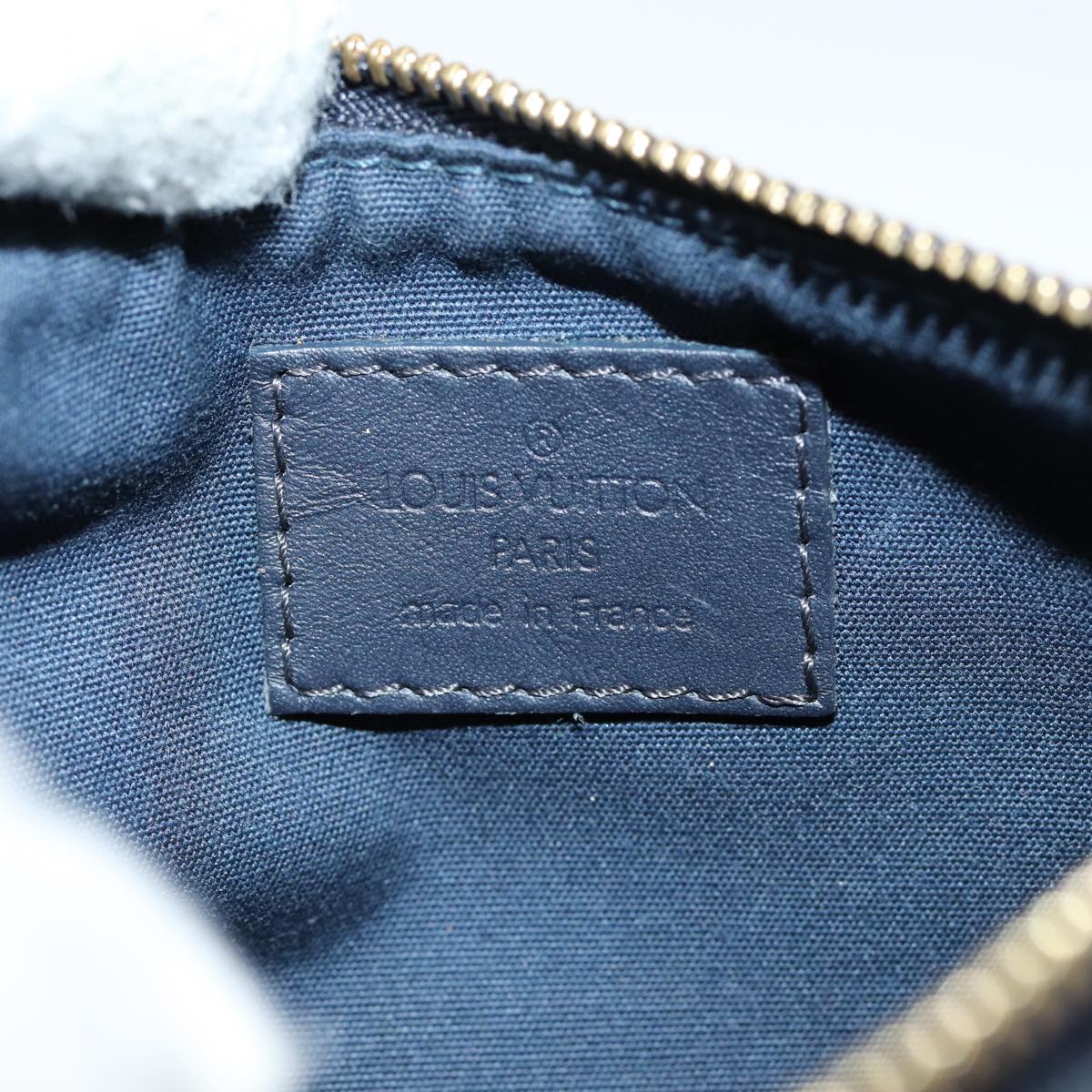 Louis Vuitton Sophie Navy Canvas Clutch Bag