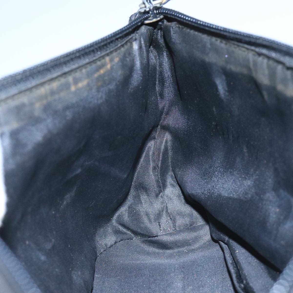 Gucci Baguette Black Canvas Clutch Bag