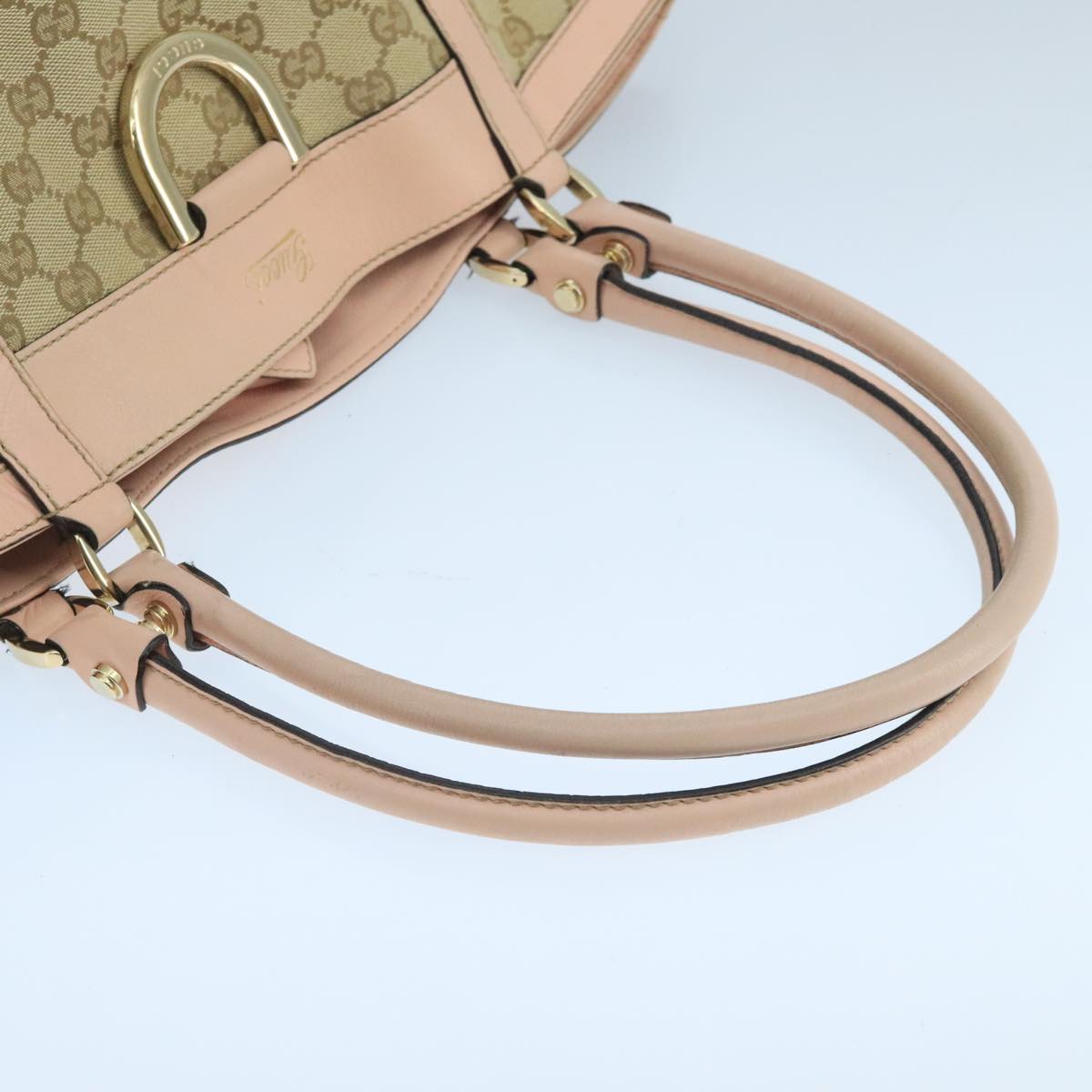 Gucci Gg Canvas Beige Canvas Tote Bag