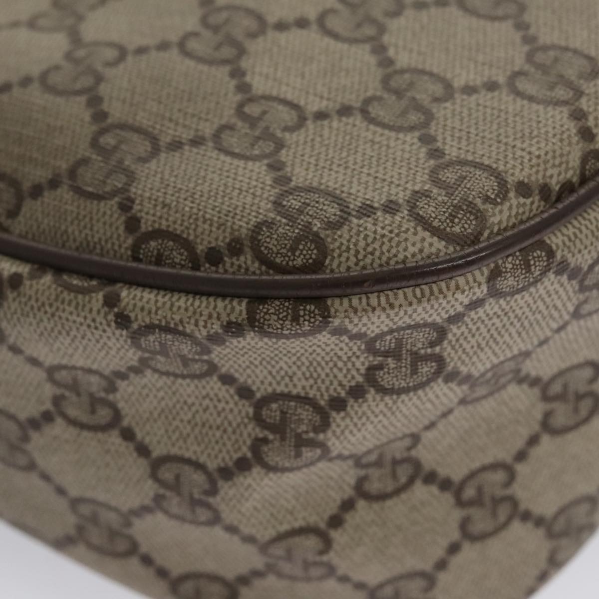 Gucci Ophidia Beige Canvas Shoulder Bag