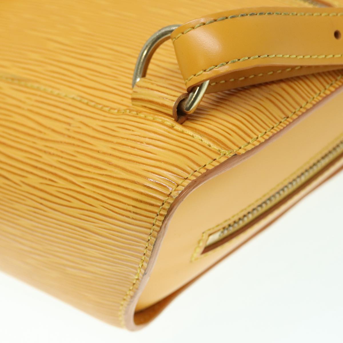 Louis Vuitton Mabillon Yellow Leather Backpack Bag