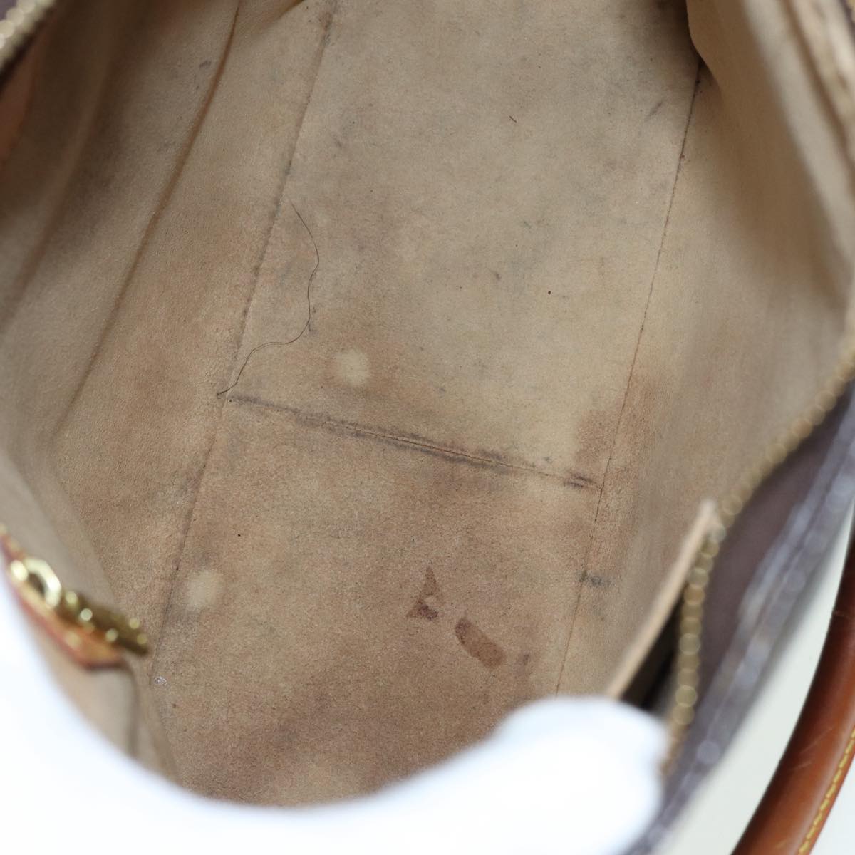 Louis Vuitton Looping Gm Brown Canvas Shoulder Bag