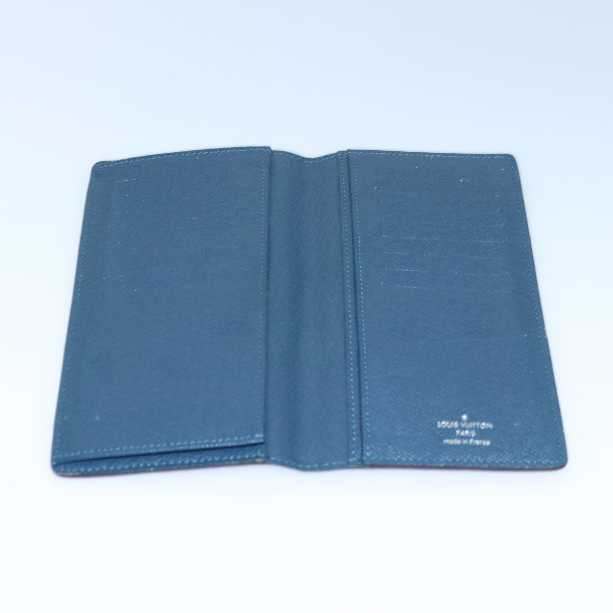 Louis Vuitton Brazza Navy Canvas Wallet