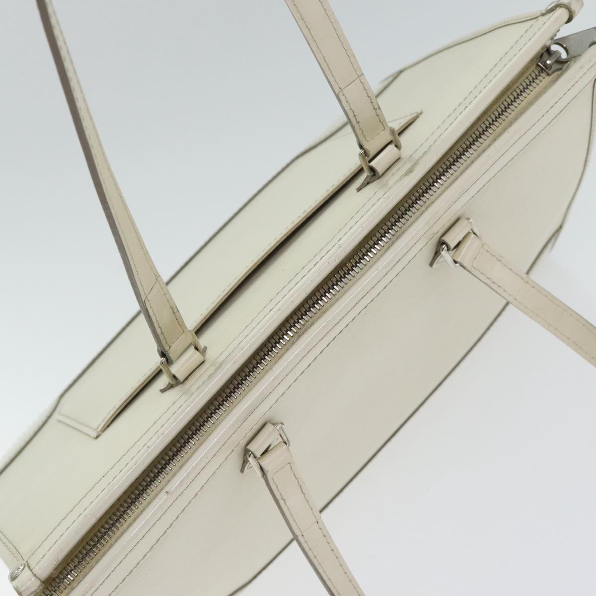 Louis Vuitton Madelaine Ecru Leather Handbag