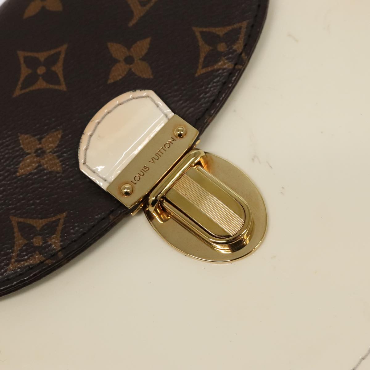 Louis Vuitton Hot Springs White Leather Backpack Bag