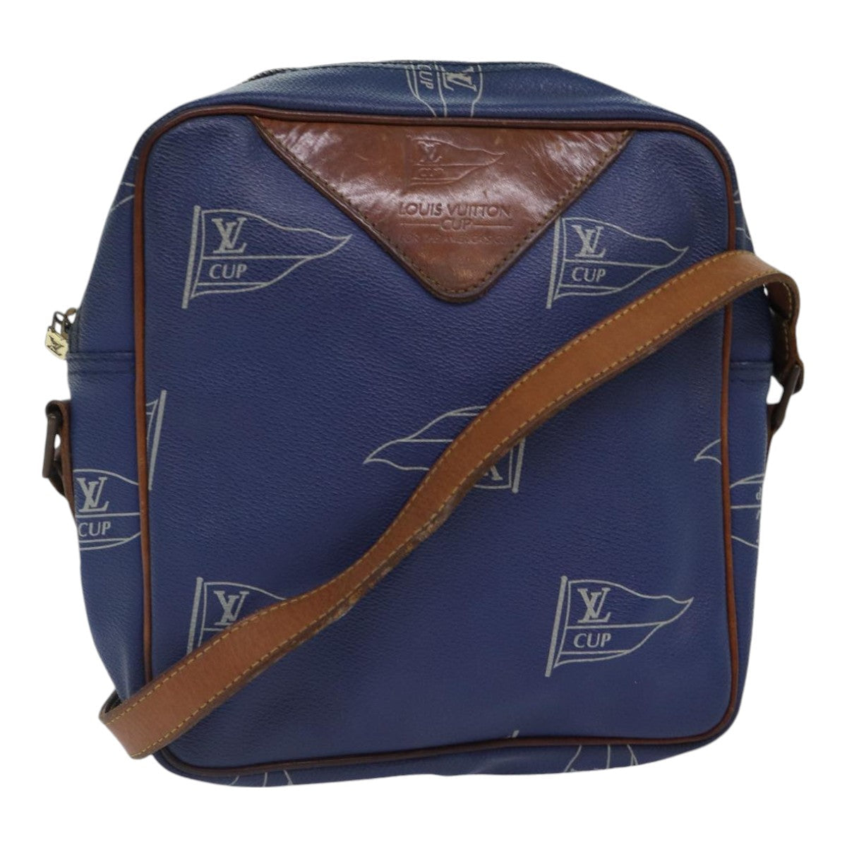 Louis Vuitton San Diego Blue Canvas Shoulder Bag