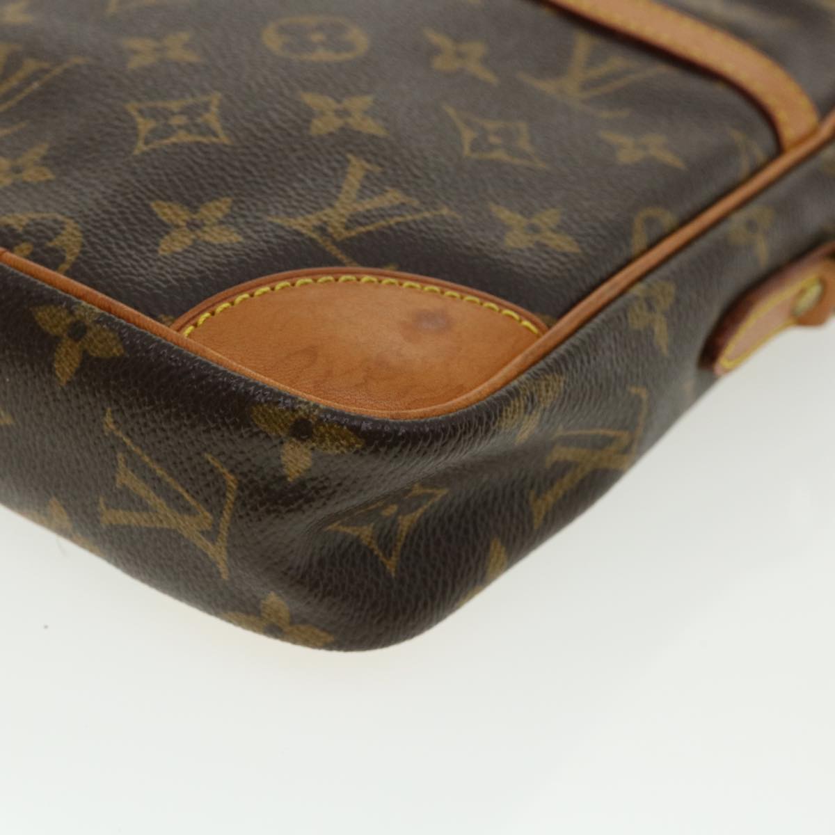 Louis Vuitton Danube Brown Canvas Shoulder Bag