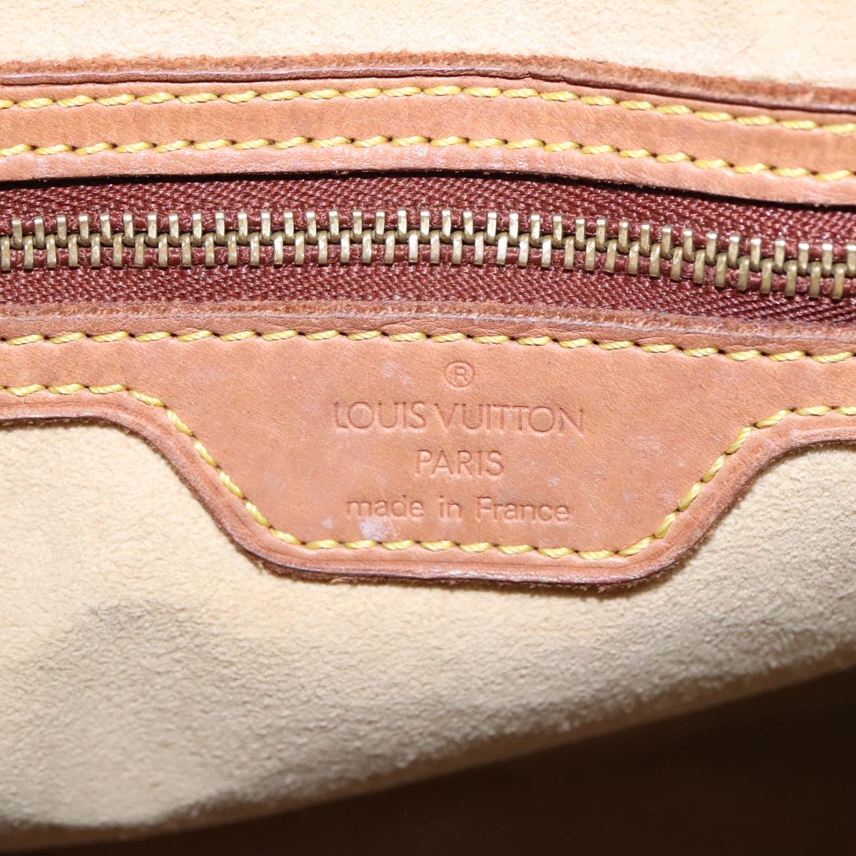 Louis Vuitton Looping Gm Brown Canvas Shoulder Bag