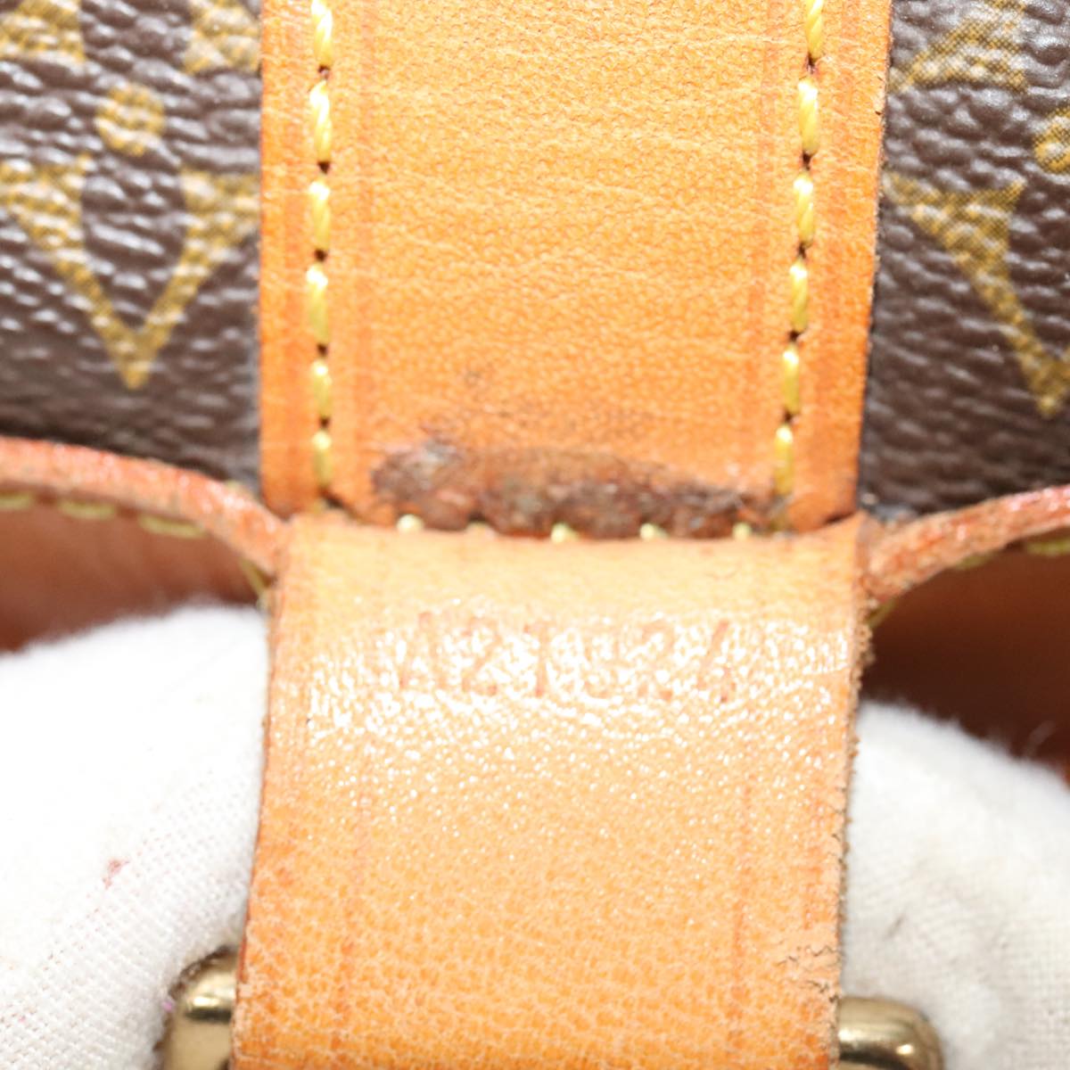 Louis Vuitton Randonnée Brown Canvas Backpack Bag