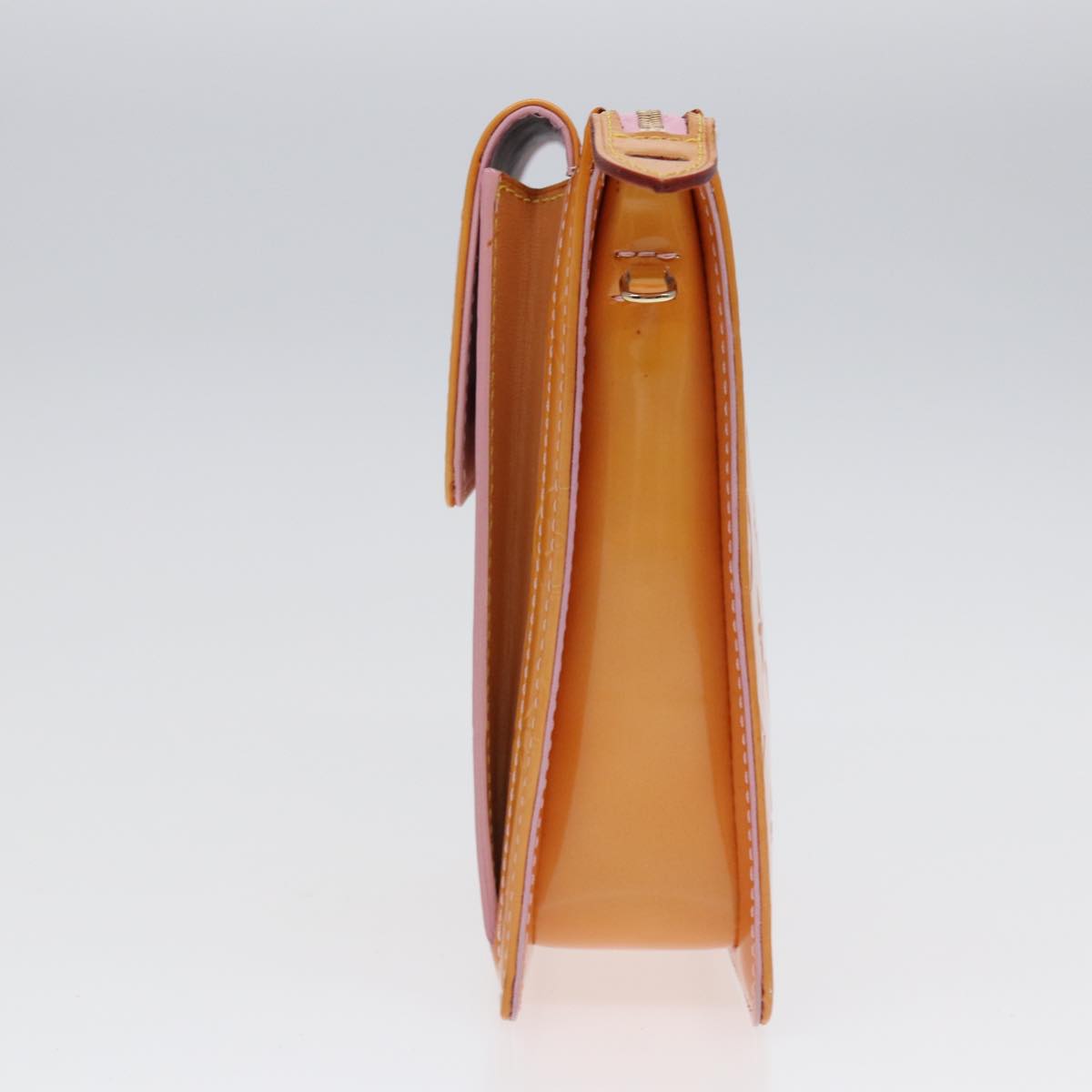 Louis Vuitton Mott Beige Patent Leather Shoulder Bag