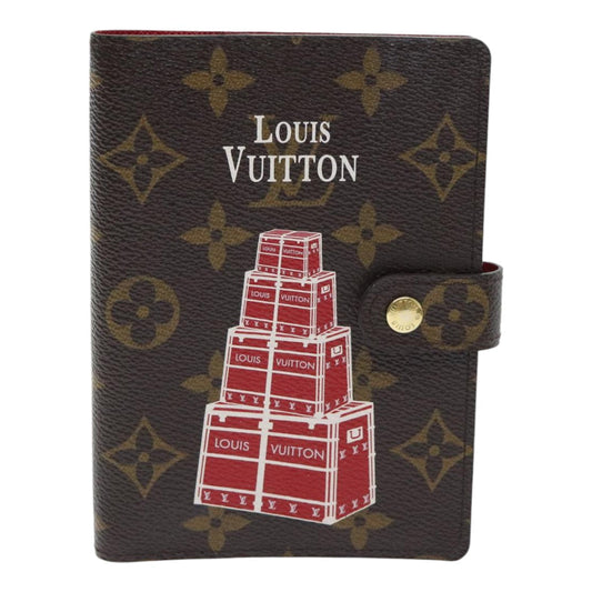 Louis Vuitton Agenda Brown Canvas Wallet