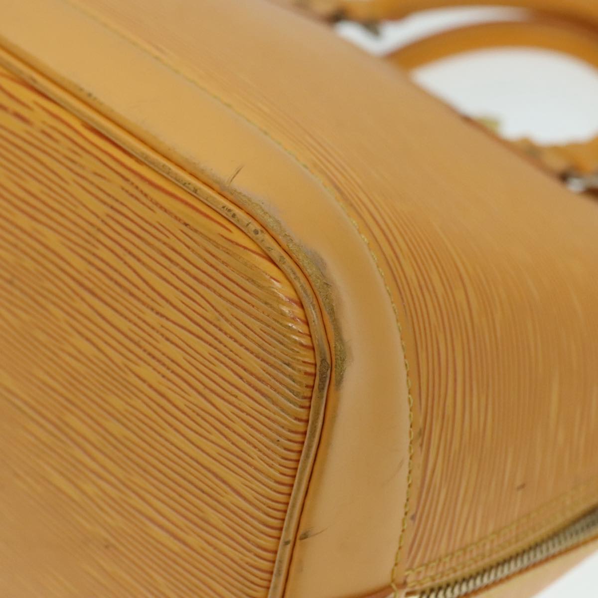 Louis Vuitton Yellow Leather Handbag