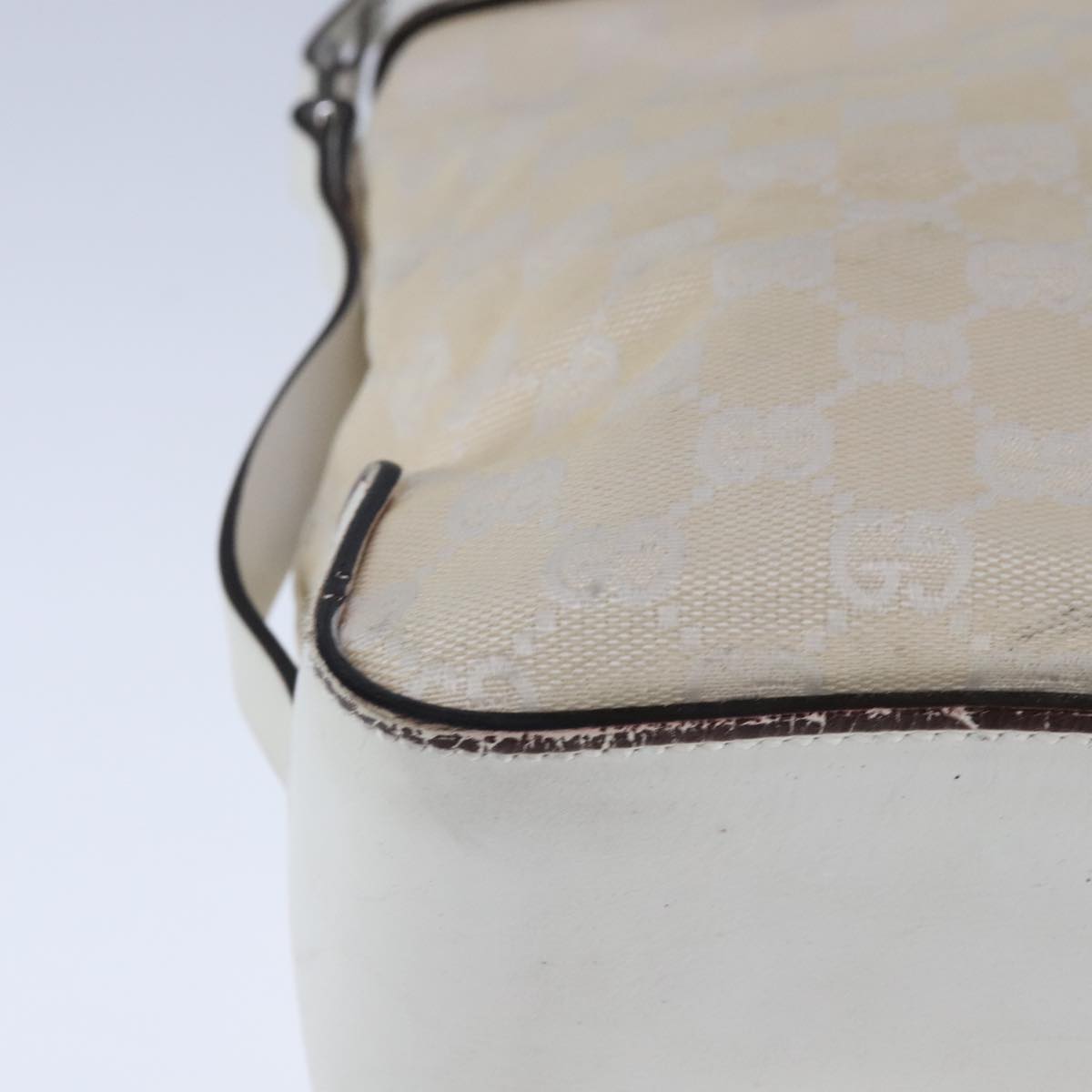 Gucci Gg Canvas Beige Canvas Tote Bag
