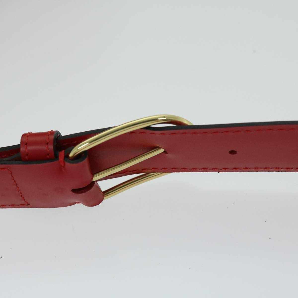 Louis Vuitton Sac D'épaule Red Leather Shoulder Bag