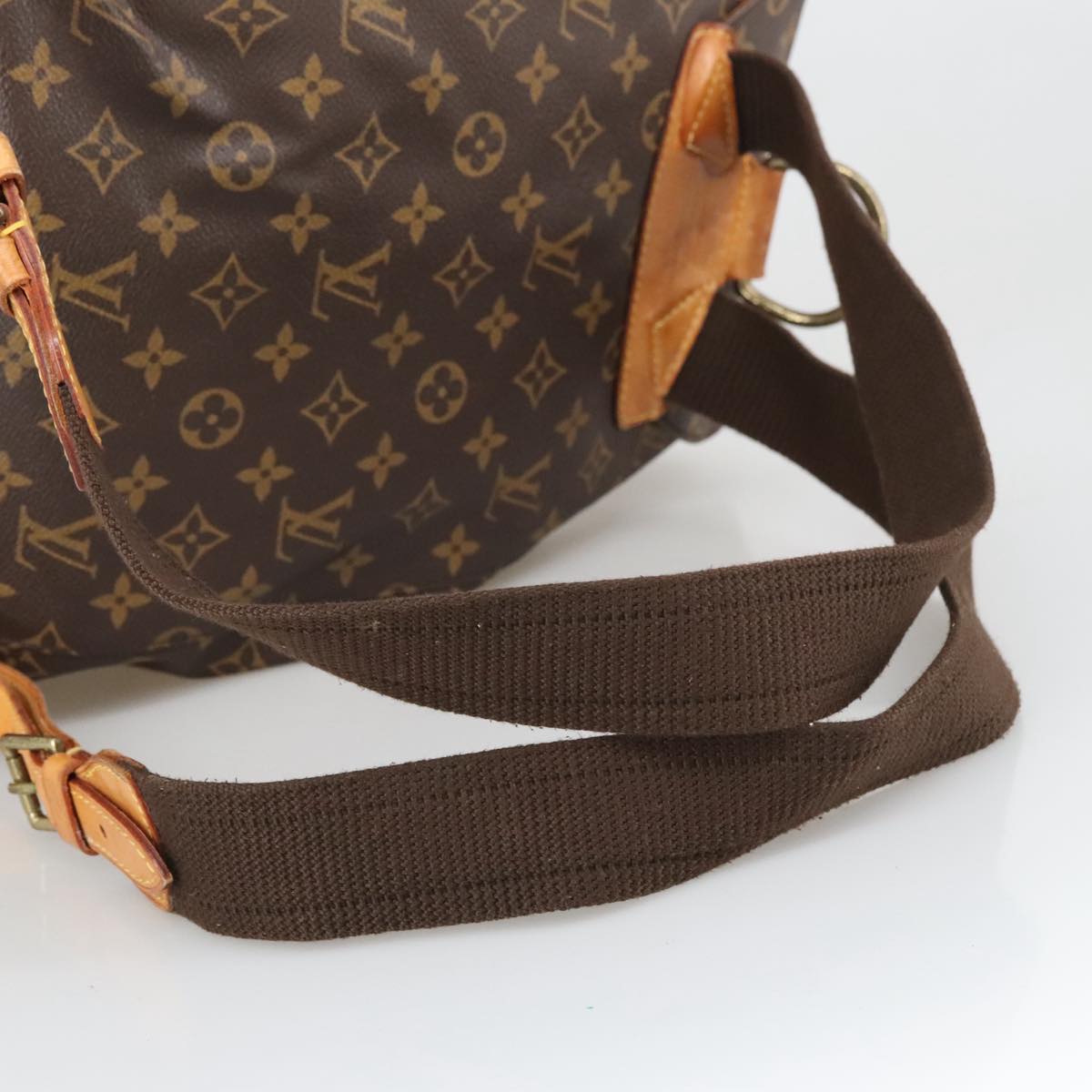 Louis Vuitton Montsouris Gm Brown Canvas Backpack Bag