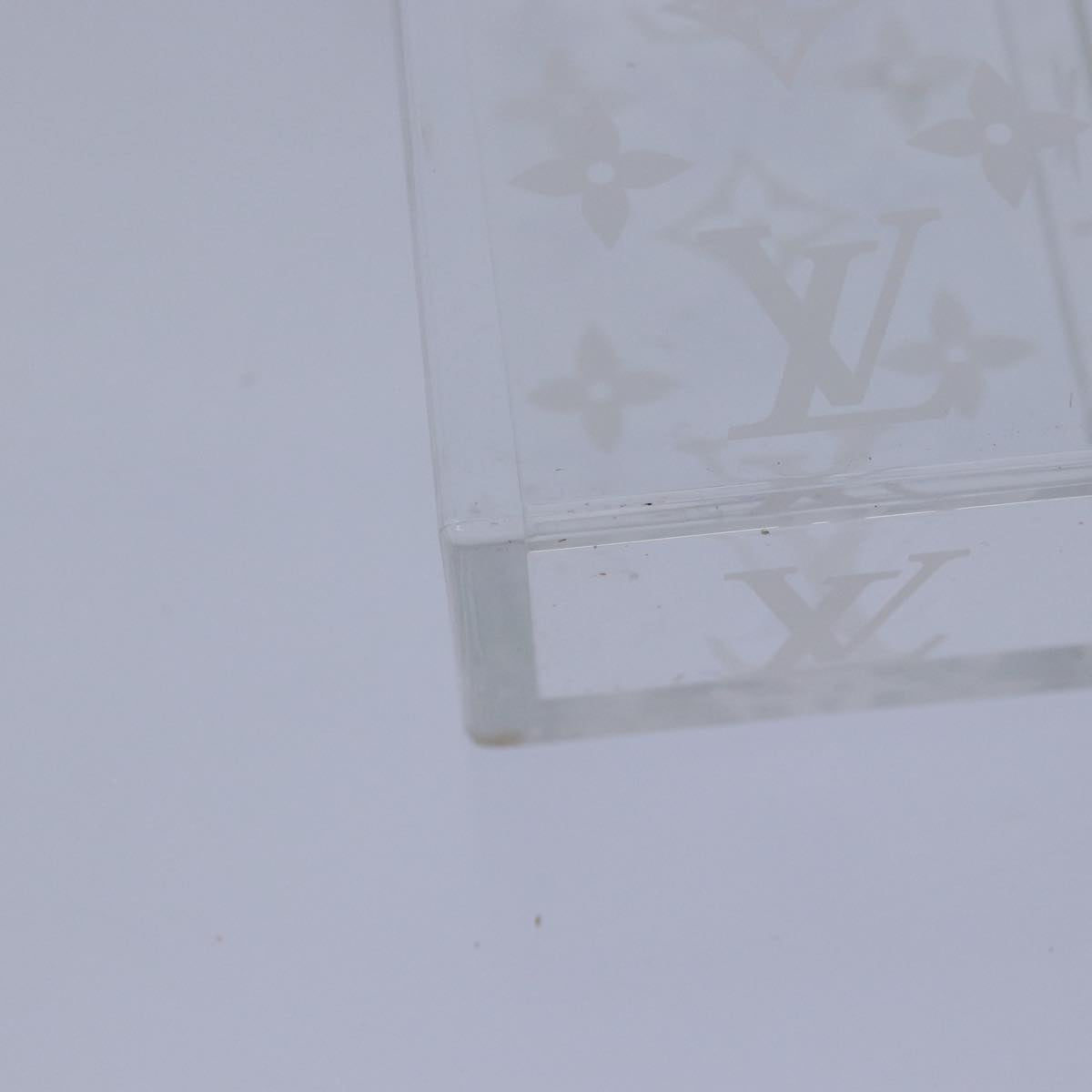 Louis Vuitton Jewelry Case Transparent Plastic Jewelleryset Jewelry