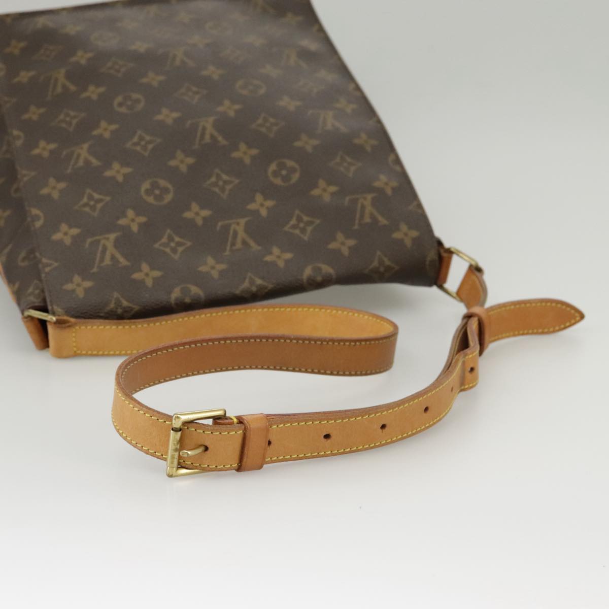 Louis Vuitton Musette Salsa Brown Canvas Shoulder Bag