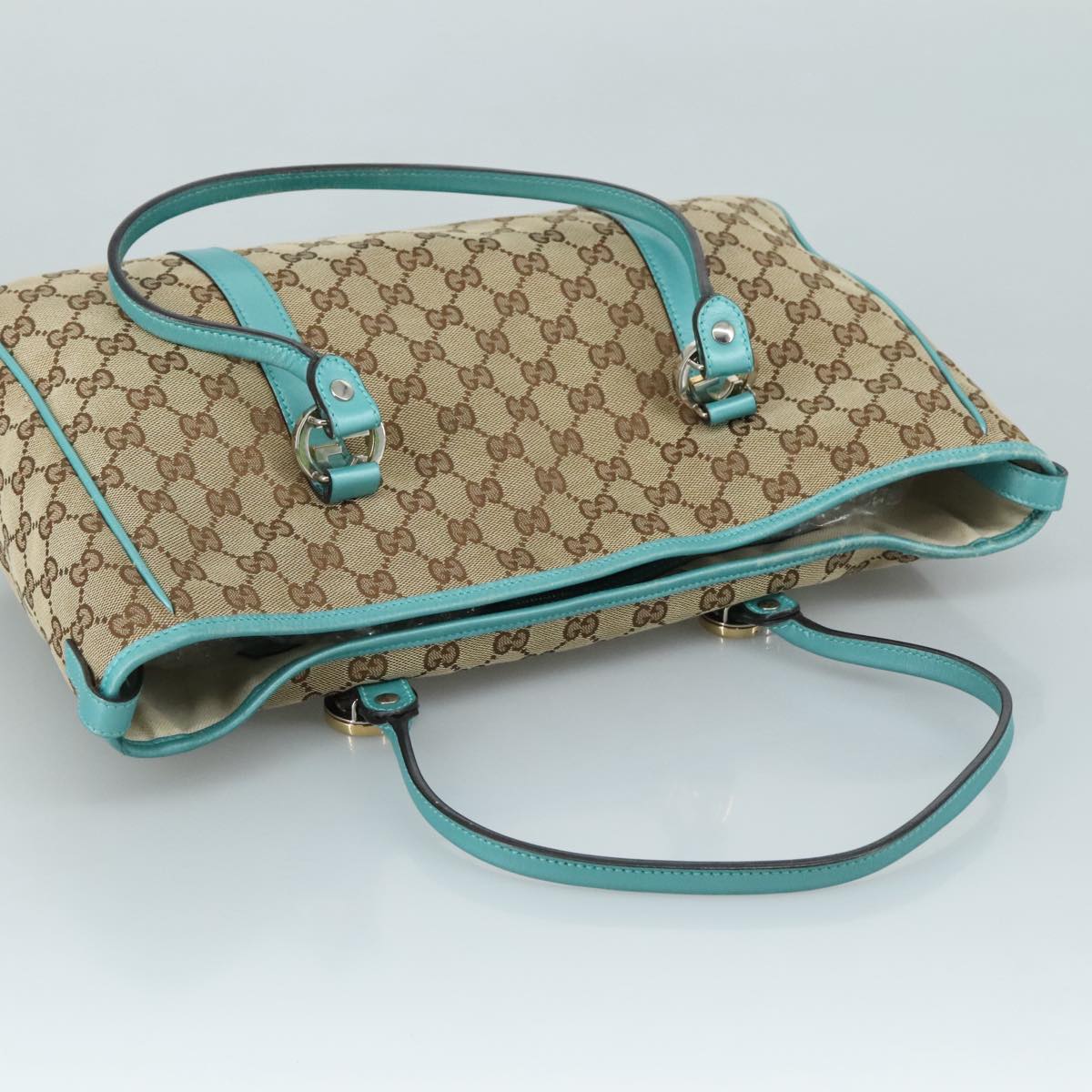 Gucci Gg Canvas Beige Canvas Tote Bag