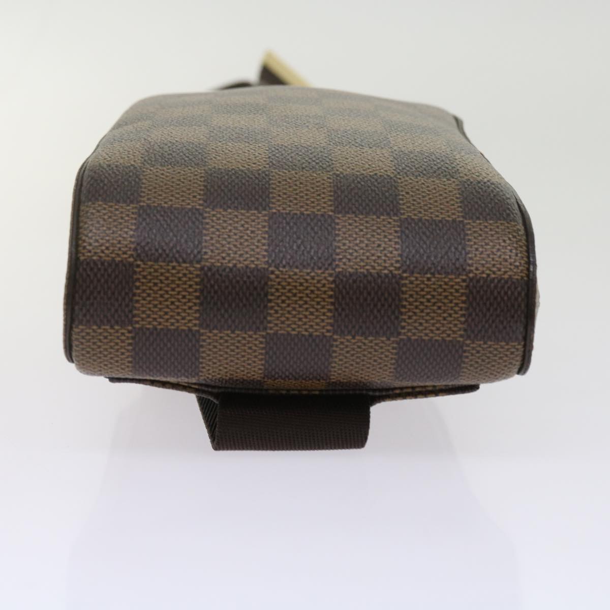 Louis Vuitton Geronimos Brown Canvas Shoulder Bag