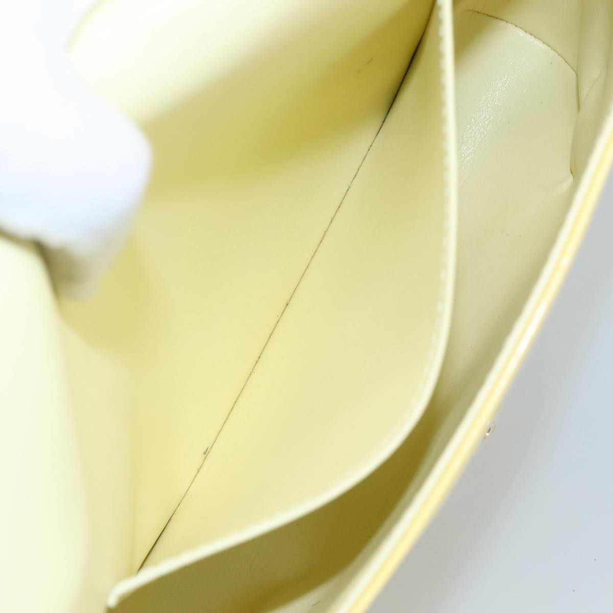 Louis Vuitton Thompson Street Yellow Patent Leather Shoulder Bag