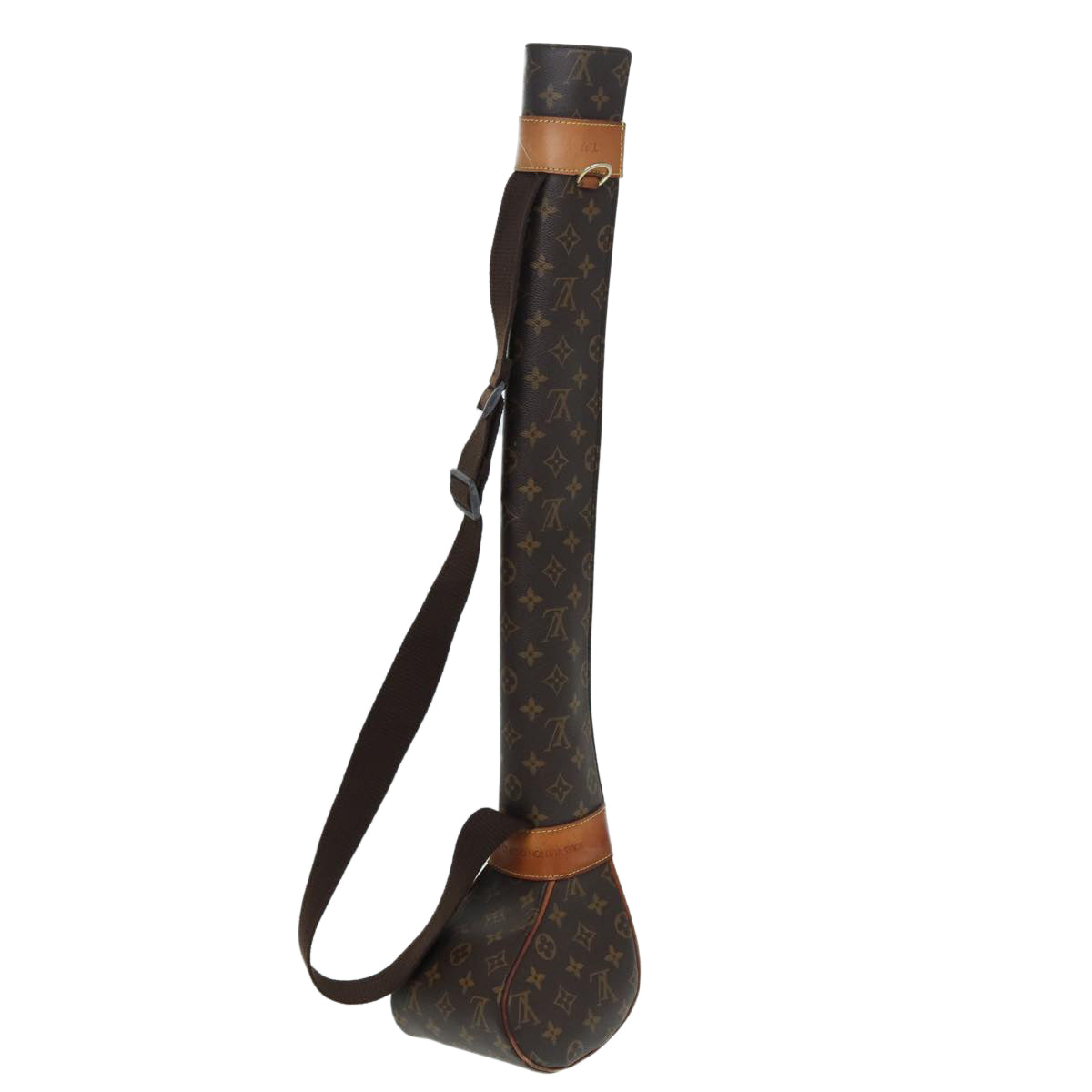 Louis Vuitton Lv America's Cup Brown Canvas Clutch Bag