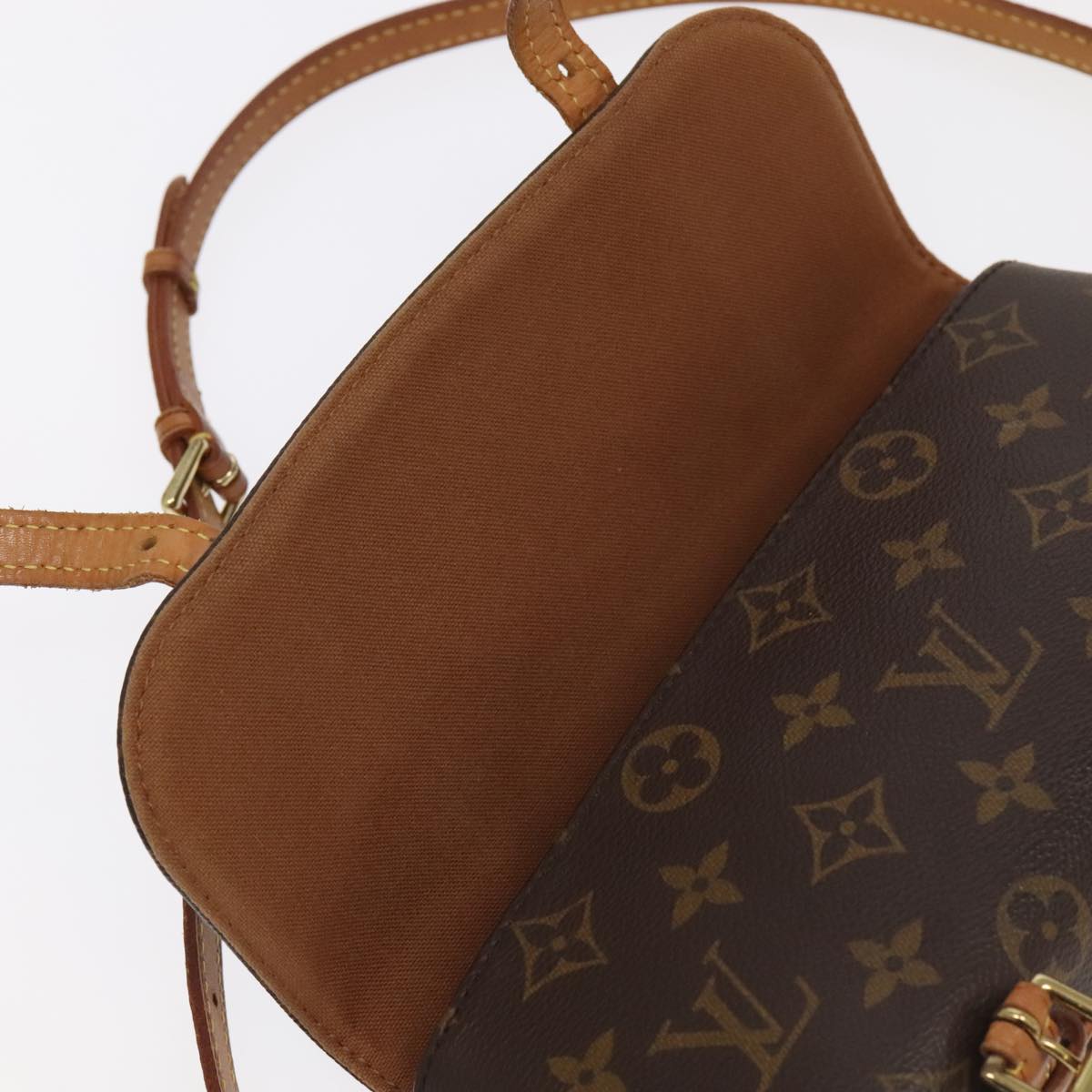 Louis Vuitton Marelle Brown Canvas Shoulder Bag