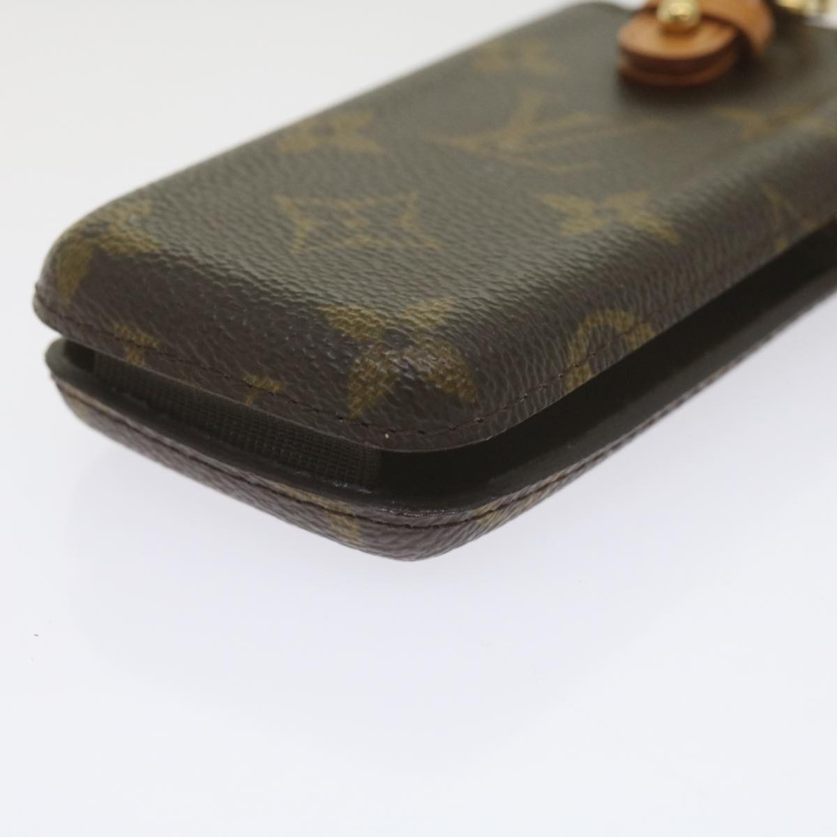 Louis Vuitton Etui Téléphone Brown Canvas Phone Jewelry