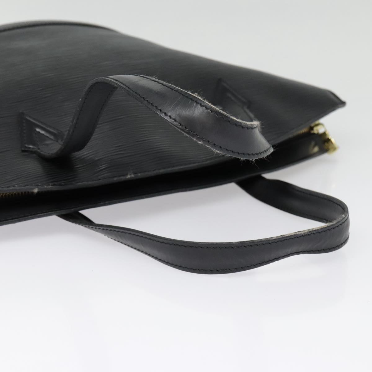 Louis Vuitton Saint Jacques Black Leather Handbag