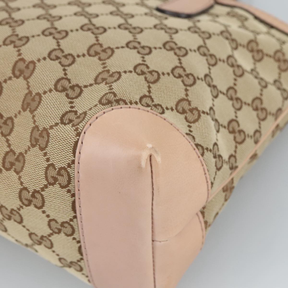 Gucci Gg Canvas Beige Canvas Tote Bag