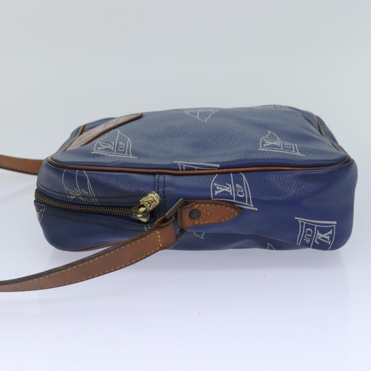 Louis Vuitton San Diego Blue Canvas Shoulder Bag