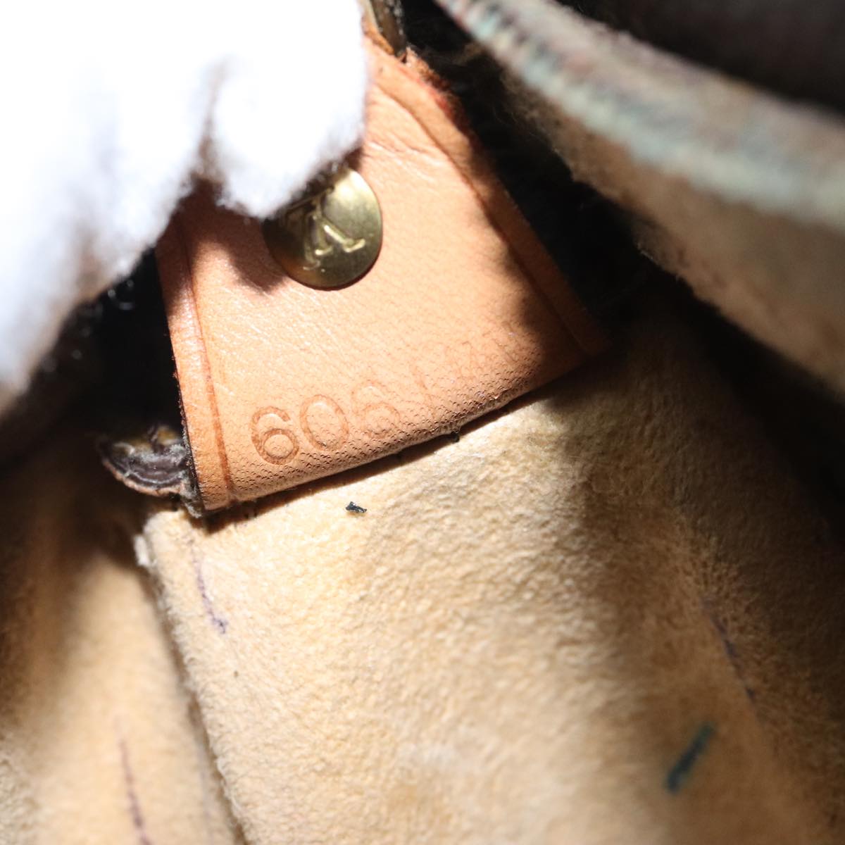 Louis Vuitton Looping Gm Brown Canvas Shoulder Bag