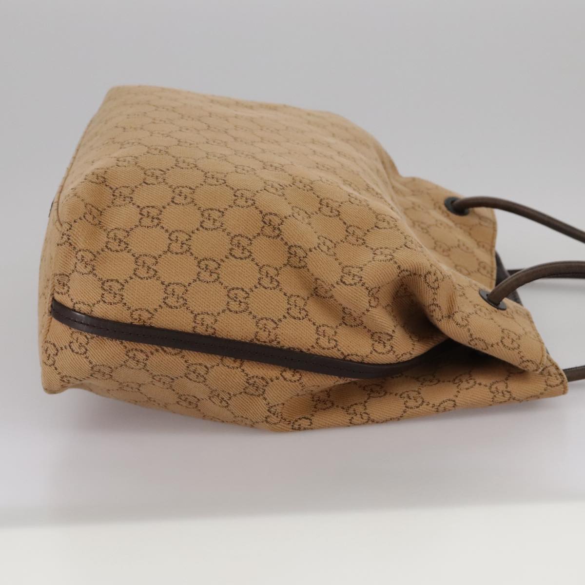 Gucci Gg Canvas Beige Canvas Shoulder Bag
