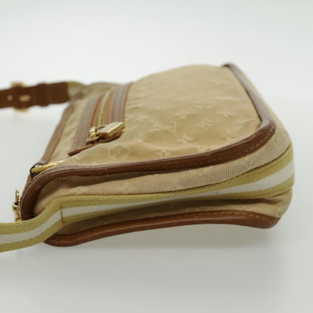 Louis Vuitton Catherine Beige Canvas Shoulder Bag
